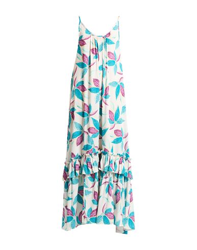 Maxi-Kleid Damen Elfenbein 40 Damen
