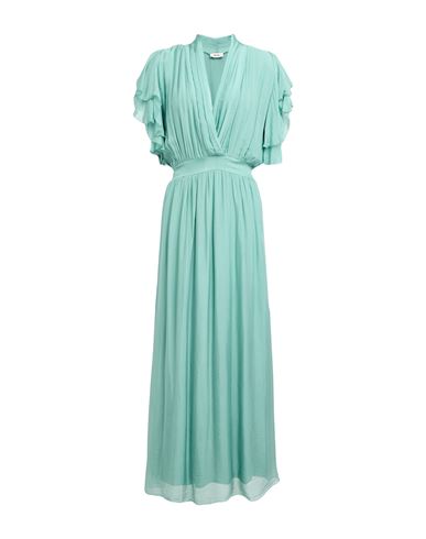 Dixie Woman Maxi Dress Sage Green Size M Viscose, Silk