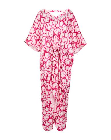 Jijil Woman Midi Dress Fuchsia Size 10 Polyester In Pink