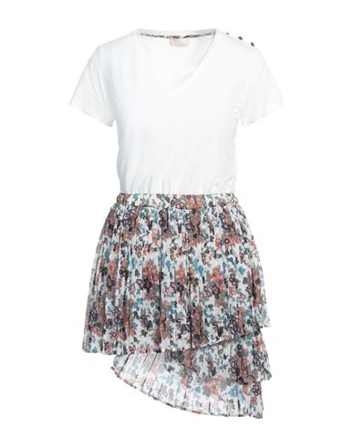 Minivestido Mujer Blanco 36 Mujer