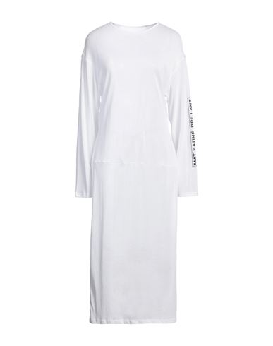 Mm6 Maison Margiela Woman Sweater White Size M Cotton In White