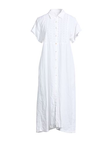 Vestido midi Mujer Blanco 38 Mujer