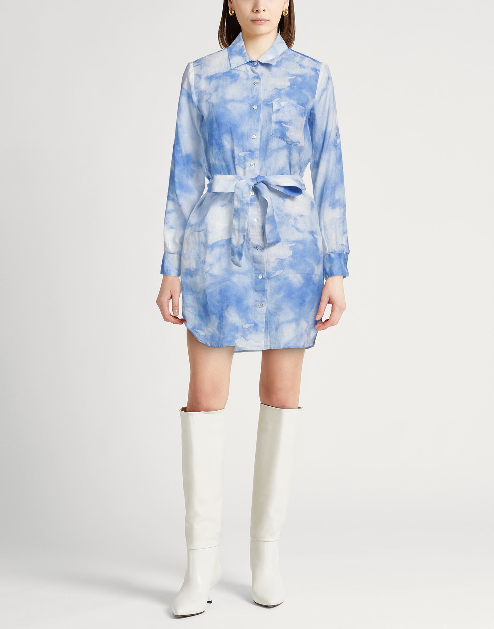  120% Lino - Kleider - Mini-kleider - On Yoox.com 