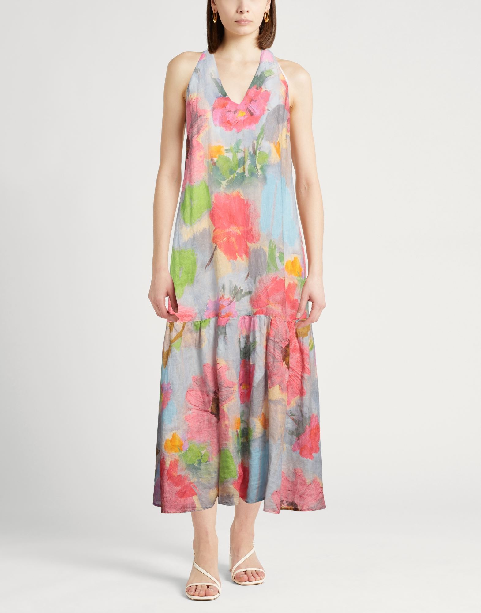  120% Lino - Kleider - Maxi-kleider - On Yoox.com 
