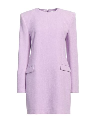 Patrizia Pepe Woman Mini Dress Lilac Size 10 Polyester, Elastane