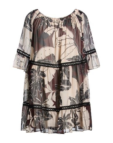 Minivestido Mujer Marrón claro S,XS Mujer