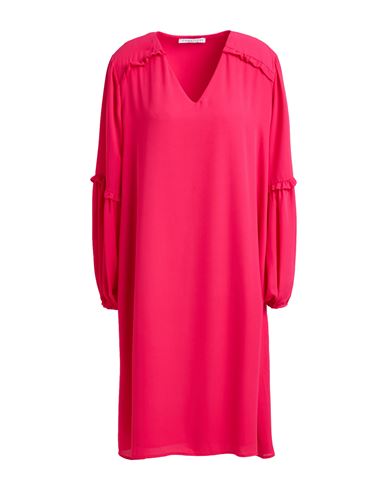 Caractere Caractère Woman Mini Dress Fuchsia Size 12 Polyester In Pink