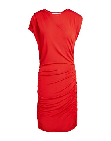 8pm Woman Mini Dress Red Size S Viscose, Elastane In Red