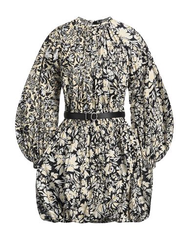 Jil Sander Woman Mini Dress Pastel Yellow Size 4 Polyamide In Gray