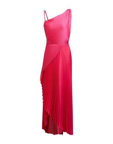 LIU •JO LIU •JO WOMAN MAXI DRESS FUCHSIA SIZE 8 POLYESTER, ELASTANE 