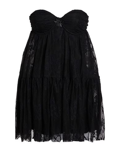 Aniye By Woman Mini Dress Black Size 10 Polyamide, Elastane, Polyester In Black