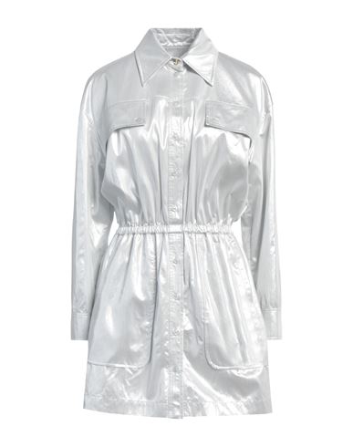 Mini-Kleid Damen Hellgrau L,S Damen