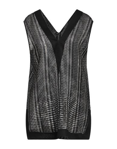 Shop Kiton Woman Top Black Size 12 Linen