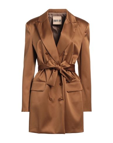 Aniye By Woman Mini Dress Camel Size 6 Polyester, Elastane In Beige