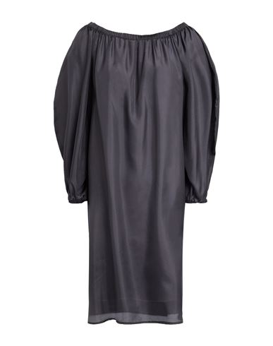 Liviana Conti Woman Mini Dress Midnight Blue Size 8 Silk In Blue