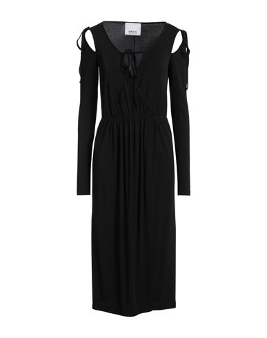 Vestido midi Mujer Negro 34,38,40,42,44 Mujer