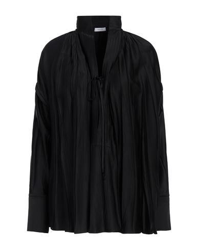 Ferragamo Woman Top Black Size S Viscose, Elastane In Black