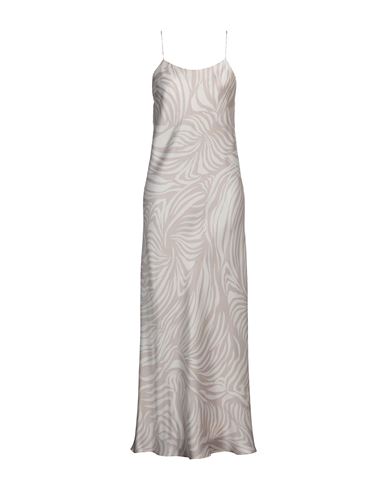 I BLUES I BLUES WOMAN MAXI DRESS OFF WHITE SIZE 8 POLYESTER 