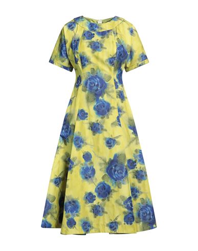 Marni Minikleid Mit Rosen-print In Green