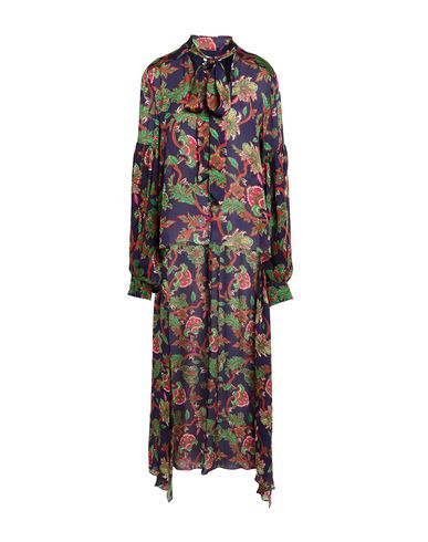 Givenchy Woman Top Navy Size 6 Silk In Navy
