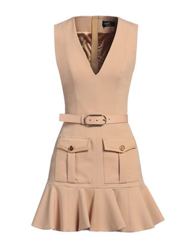 Elisabetta Franchi Woman Mini Dress Blush Size 8 Polyester, Virgin Wool, Elastane, Polyurethane