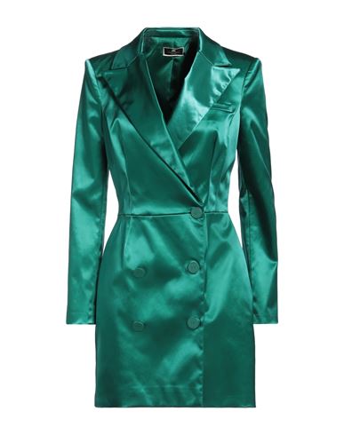 Elisabetta Franchi Woman Mini Dress Emerald Green Size 8 Polyamide, Elastane