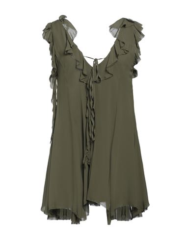 Minivestido Mujer Verde militar 36 Mujer