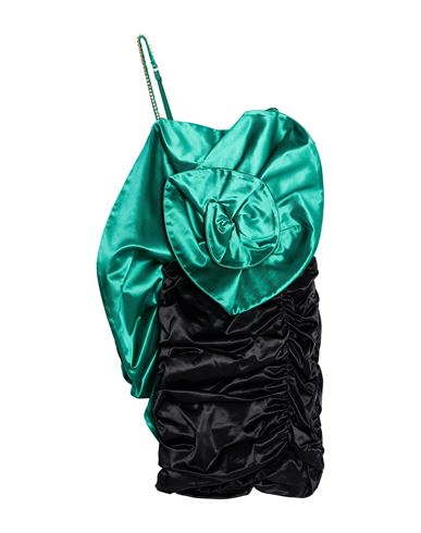 Elisabetta Franchi Woman Mini Dress Emerald Green Size 10 Polyamide, Elastane In Green