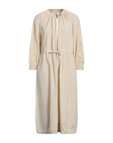 Peserico Woman Midi Dress Beige Size 10 Cotton, Polyester In Beige