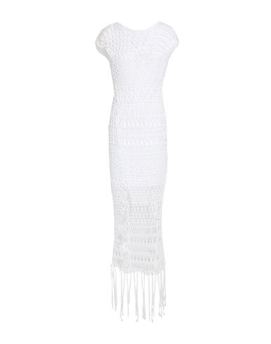 Maxi-Kleid Damen Weiß 36 Damen