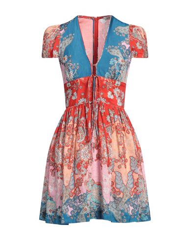 Mini-Kleid Damen Tomatenrot 40 Damen
