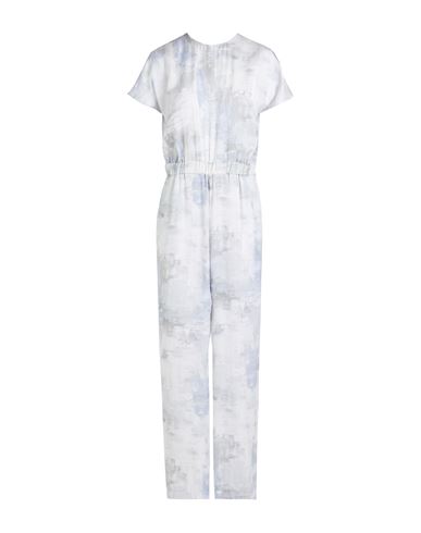 Shop Peserico Easy Woman Jumpsuit Light Grey Size 6 Polyester
