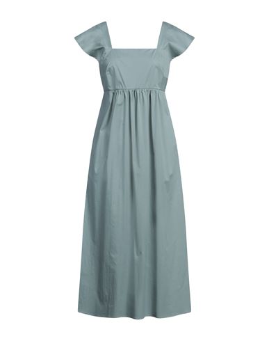 Vestido midi Mujer Verde salvia 38 Mujer