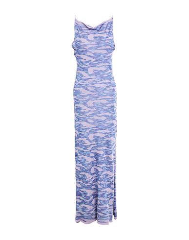 Daniele Fiesoli Collezione N_01 Woman Maxi Dress Lilac Size S Viscose In Purple