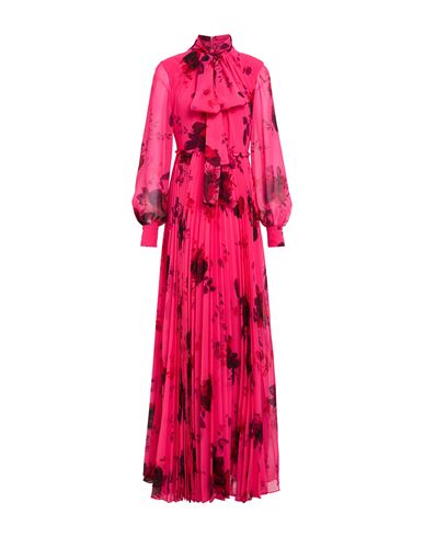 Erdem Woman Maxi Dress Fuchsia Size 6 Polyester In Pink