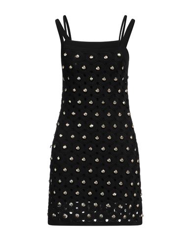 Minivestido Mujer Negro 36 Mujer