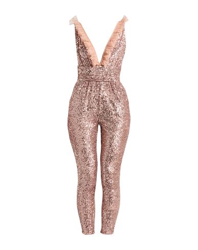 Elisabetta Franchi Woman Jumpsuit Blush Size 2 Polyester In Pink