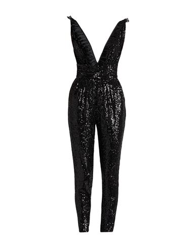 Elisabetta Franchi Woman Jumpsuit Black Size 4 Polyester