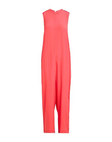 Ottod'ame Woman Jumpsuit Coral Size 8 Acetate, Silk In Red