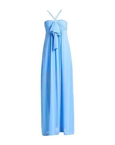 Maxi-Kleid Damen Hellblau 36 Damen