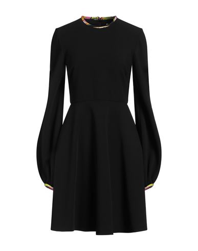 Pucci Woman Midi Dress Black Size 6 Polyester, Elastane In Black