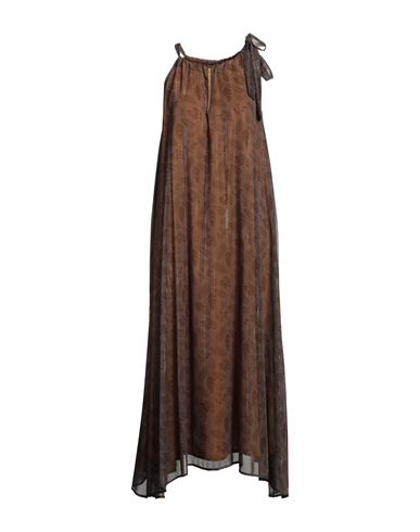White Wise Woman Maxi Dress Brown Size 6 Polyester