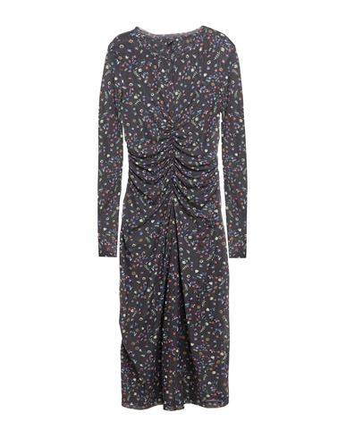 Ps By Paul Smith Ps Paul Smith Woman Midi Dress Black Size M Polyamide, Elastane In Black