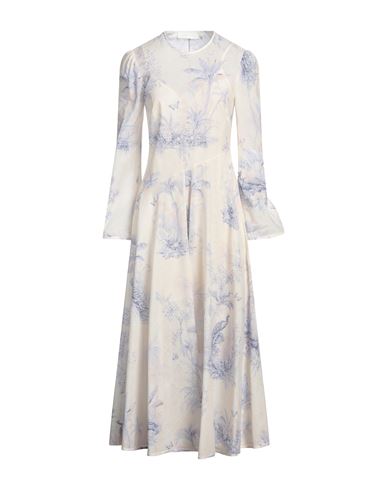 Zimmermann Woman Maxi Dress Apricot Size 00 Cotton In Orange