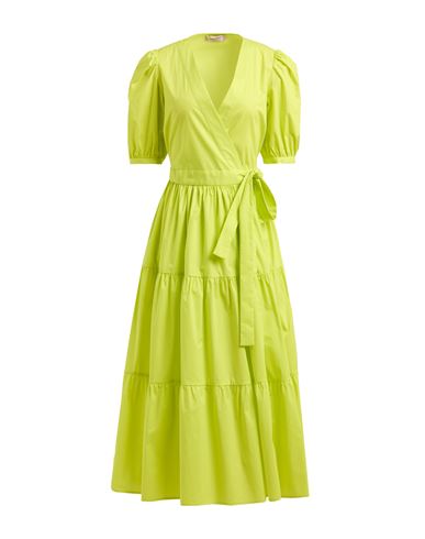 Midi-Kleid Damen Limettengrün 32,42 Damen