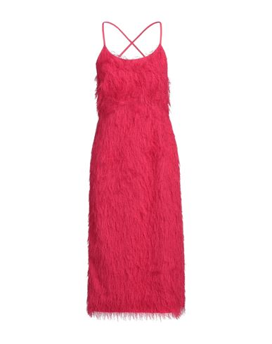 Vestido midi Mujer Fucsia 34,36,42 Mujer