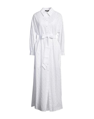Maxi-Kleid Damen Weiß XXS Damen