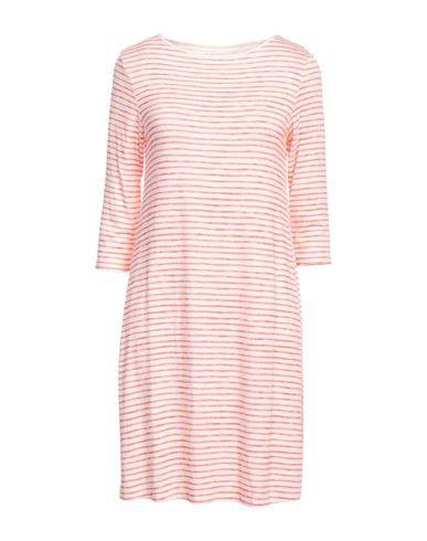 Majestic Filatures Woman Mini Dress Red Size 1 Viscose, Linen, Elastane In Red