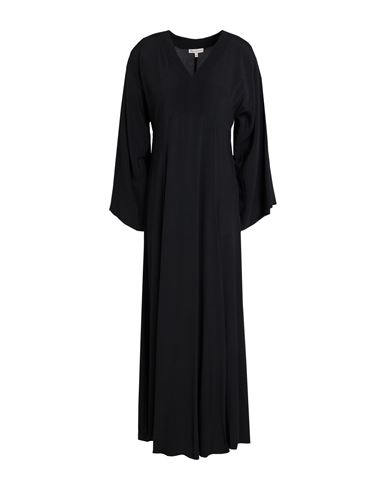 Camicettasnob Woman Maxi Dress Black Size 4 Viscose In Black