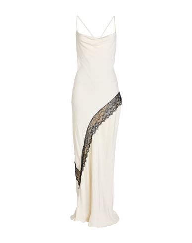 Pt Torino Woman Maxi Dress Ivory Size 4 Viscose